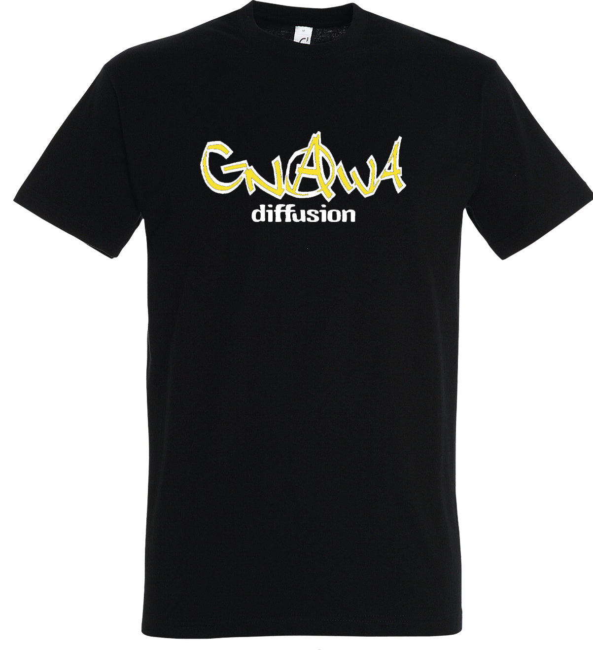 T-Shirt à manche courte noir logo Gnawa Diffusion
