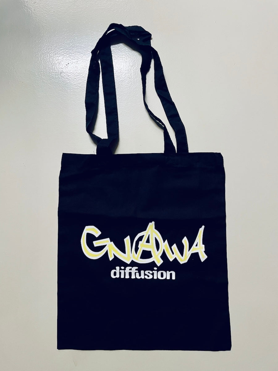 Totebag noir logo Gnawa Diffusion