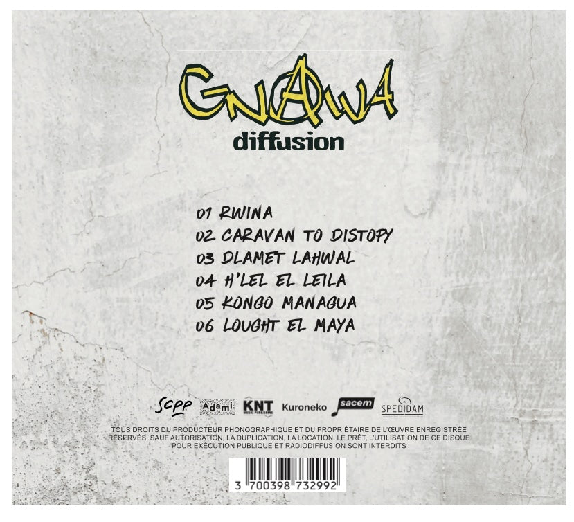 Digisleeve CD EP Rwina Gnawa Diffusion
